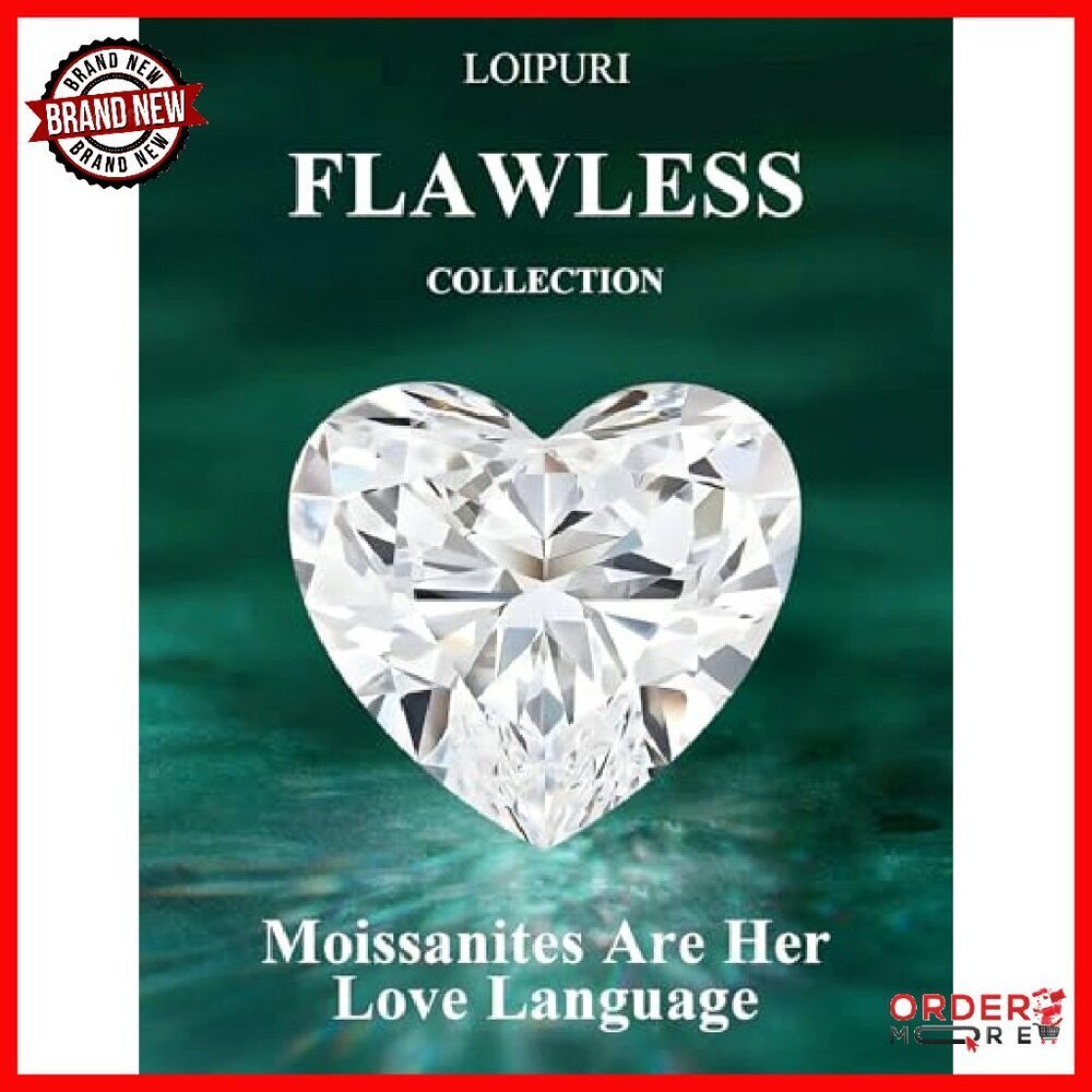 2CT Moissanite Heart Celtic Knot Sterling Silver Ring Size 7 - Picture 4 of 8